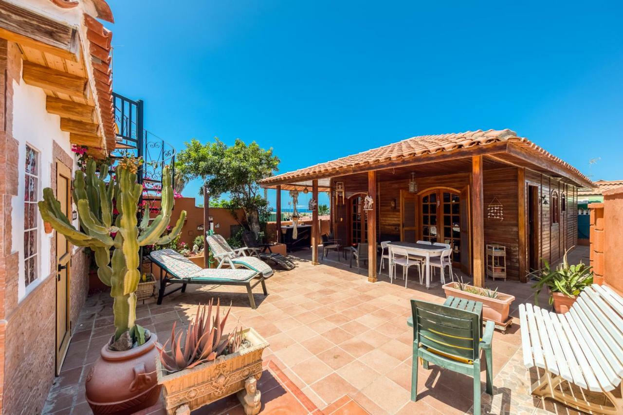 Camping Cabin - Private Solarium & Pool - Bbq San Bartolomé Exterior foto