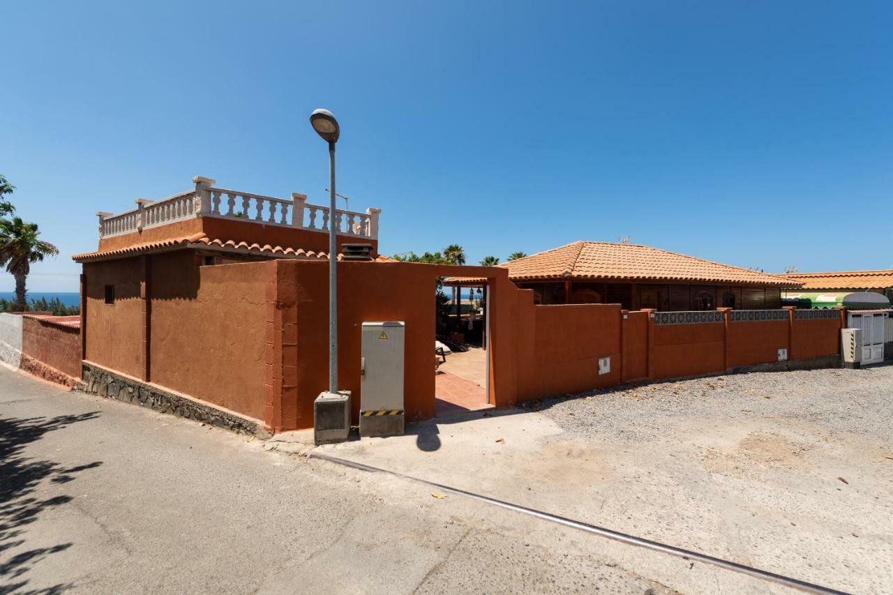 Camping Cabin - Private Solarium & Pool - Bbq San Bartolomé Exterior foto